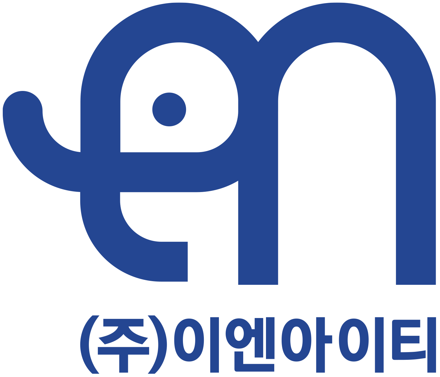 (주)이엔아이티의 기업로고