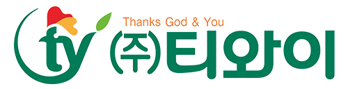 (주)티와이의 기업로고