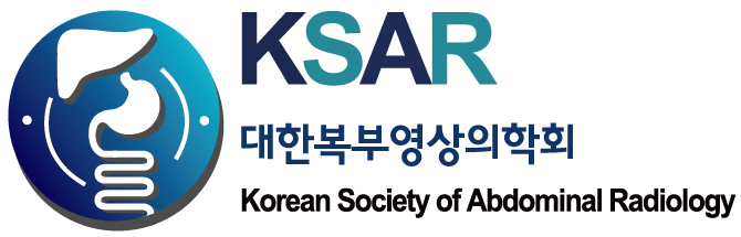 대한복부영상의학회의 기업로고