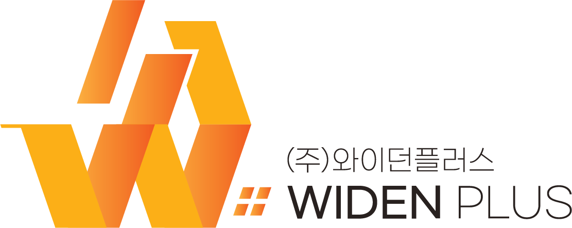 (주)와이던플러스의 기업로고