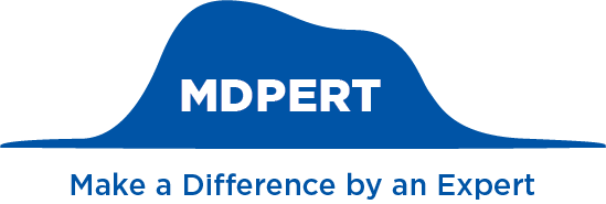 (주)엠디퍼트의 기업로고