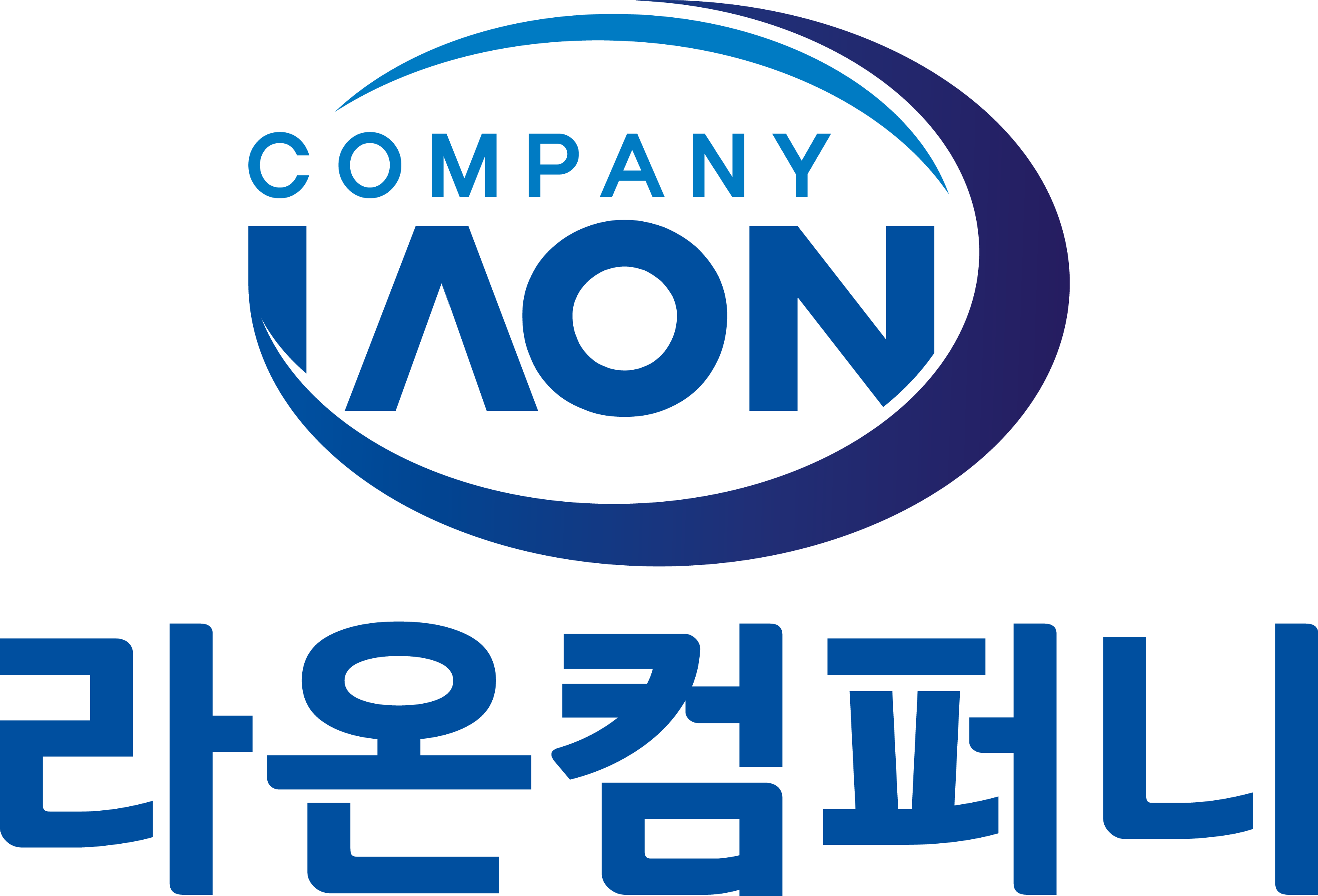 (주)라온컴퍼니의 기업로고