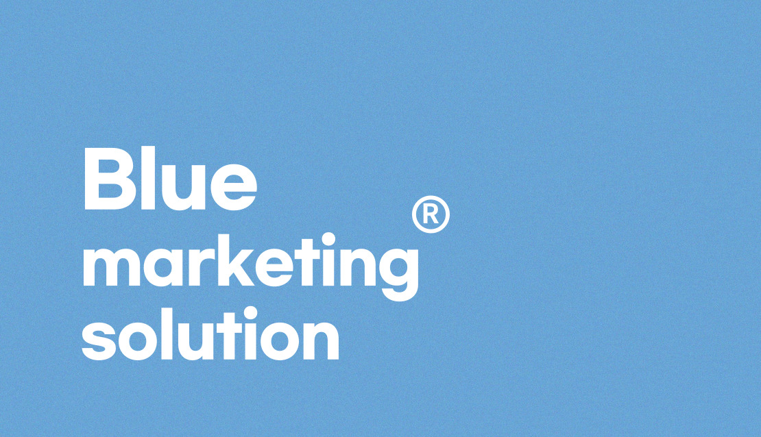 블루마케팅솔루션의 기업로고