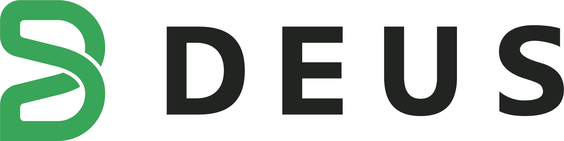 (주)데우스의 기업로고