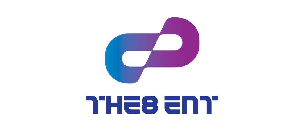 (주)더에잇이엔티의 기업로고